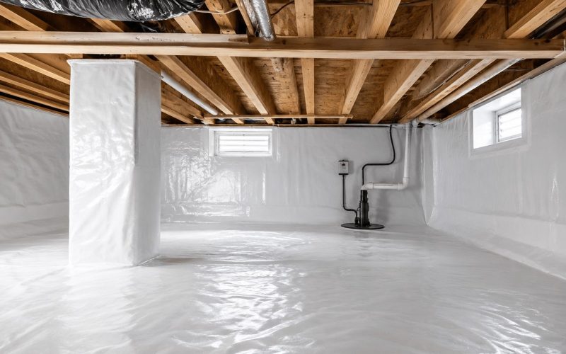 CRAWL SPACE ENCAPSULATION Bracebrige