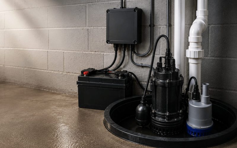SUMP PUMP INSTALLATION SERVICES BRACEBRIDGE