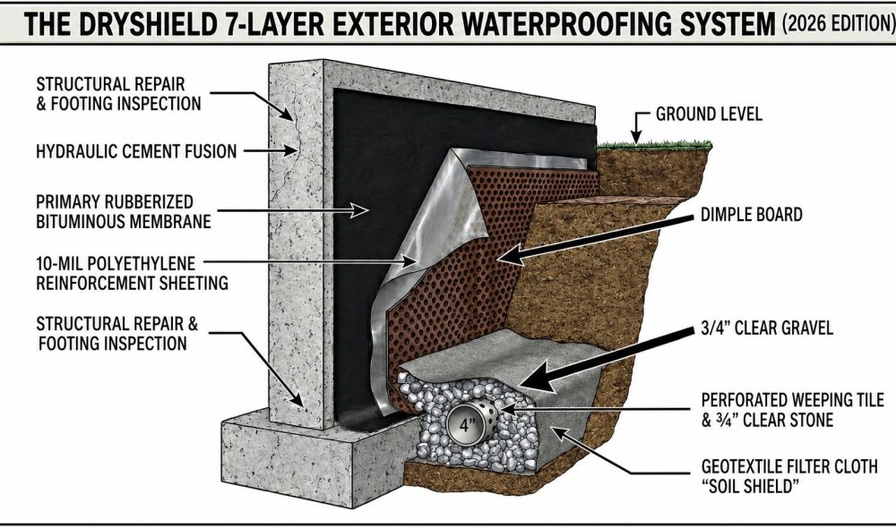 Exterior Waterproofing Bracebridge