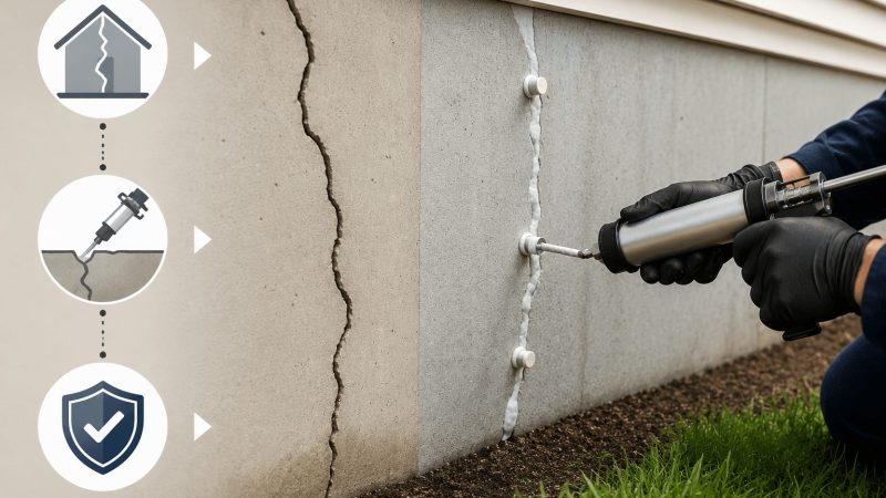 Foundation Crack Repair Gravenhurst Foundation Crack Repair Gravenhurst