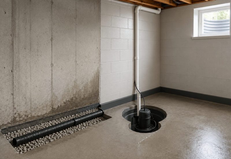 Interior Basement Waterproofing Gravenhurst Interior Basement Waterproofing Gravenhurst