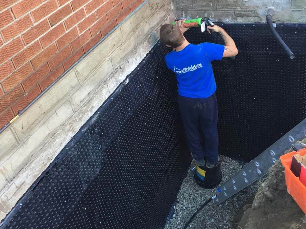 Toronto external waterproofing