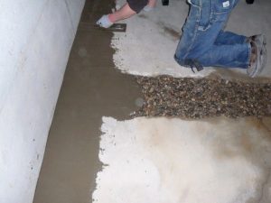 waterproofing a basement from the inside