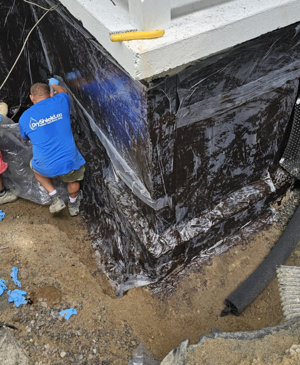Exterior Basement Waterproofing in the Muskokas