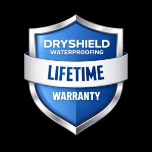 Dryshield Lifetime warranty on Basement waterproofing services in Ontario