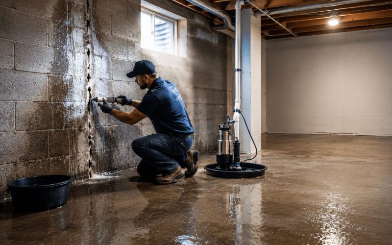 Wet Basement Repair Dryshield Wet Basement Repair