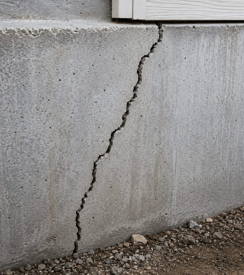Foundation cracks Foundation cracks