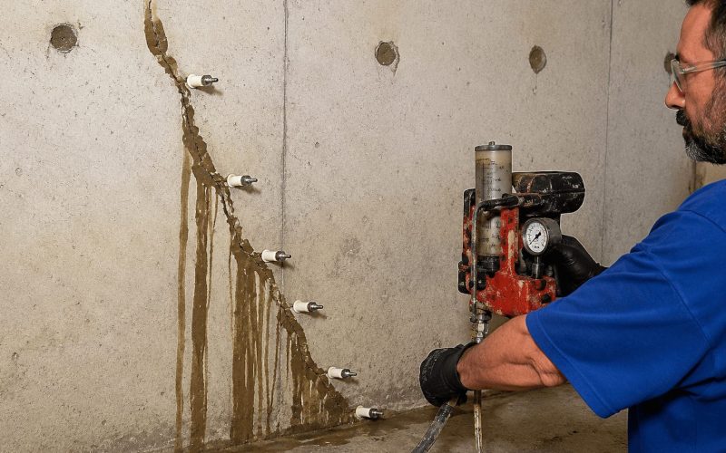 Polyurethane Crack Injection Polyurethane Crack Injection