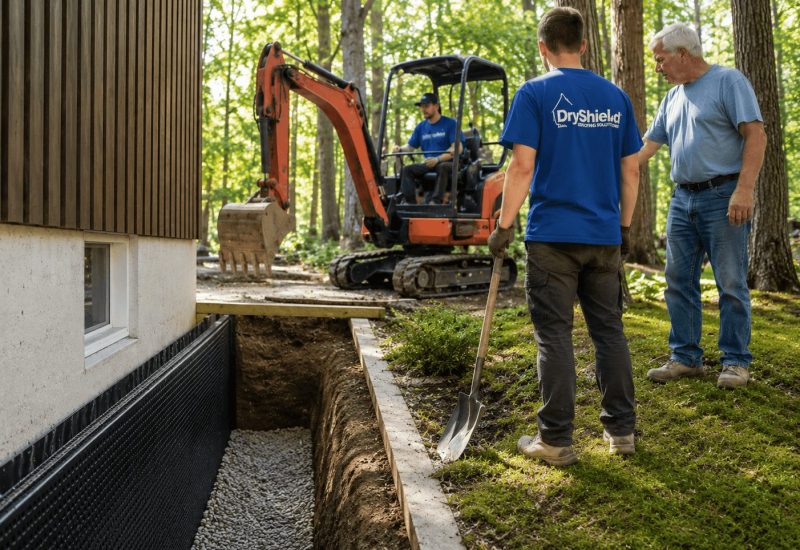 EXTERNAL BASEMENT WATERPROOFING