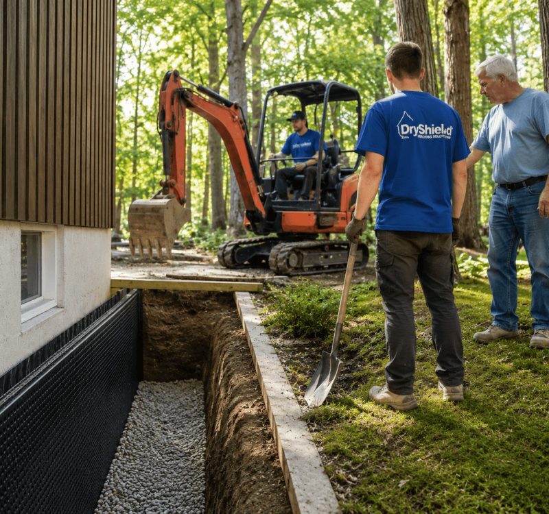 EXTERNAL BASEMENT WATERPROOFING