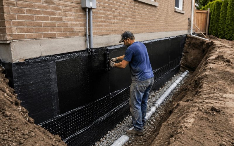 Dryshield Exterior Basement Waterproofing