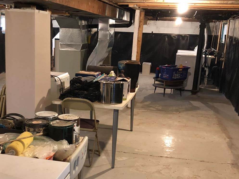 internal-waterproofing Dryshield Interior Basement Waterproofing
