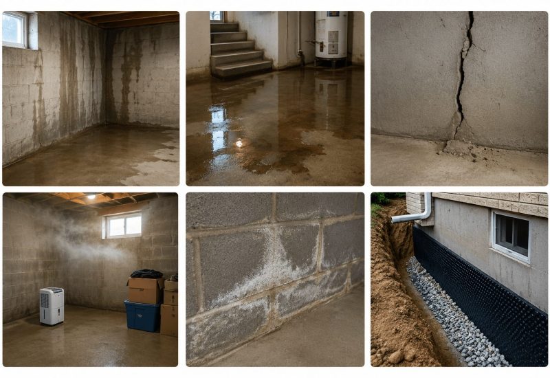 COMMON SIGNS YOUR BASEMENT NEEDS WATERPROOFING